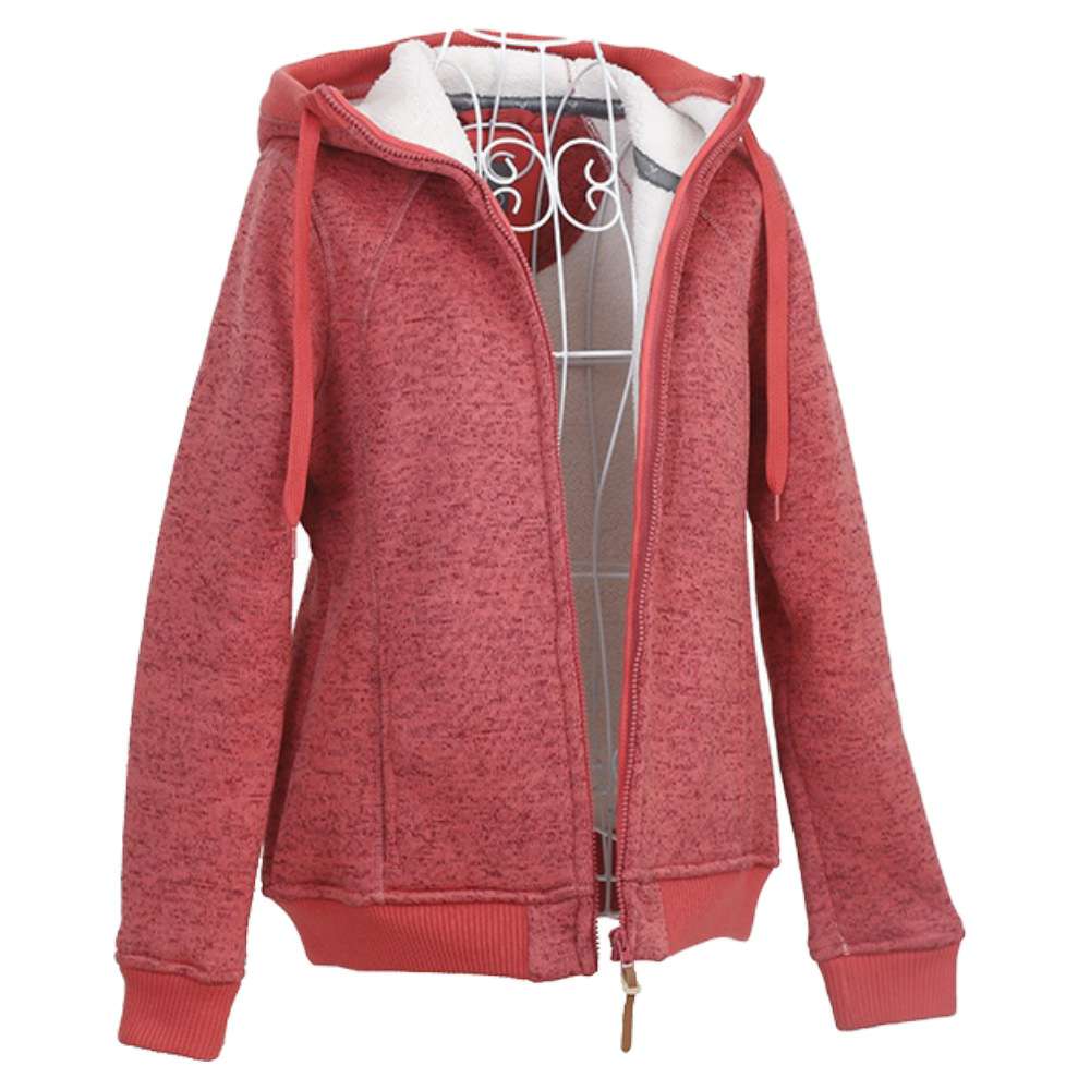 Black and Pink Zip Hoodie